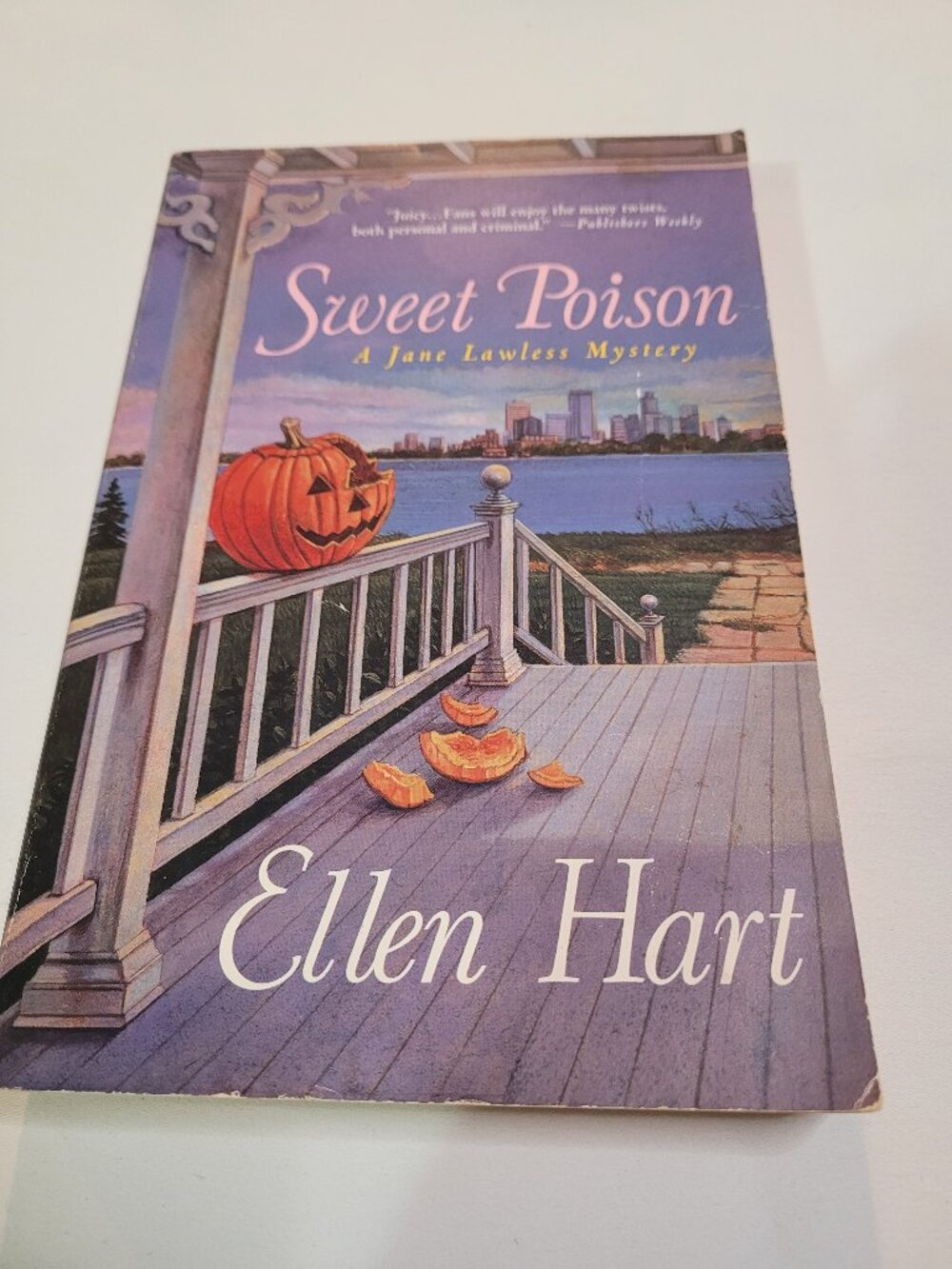 Sweet Poison by Ellen Hart Paperback Jane Lawless Mystery Novel